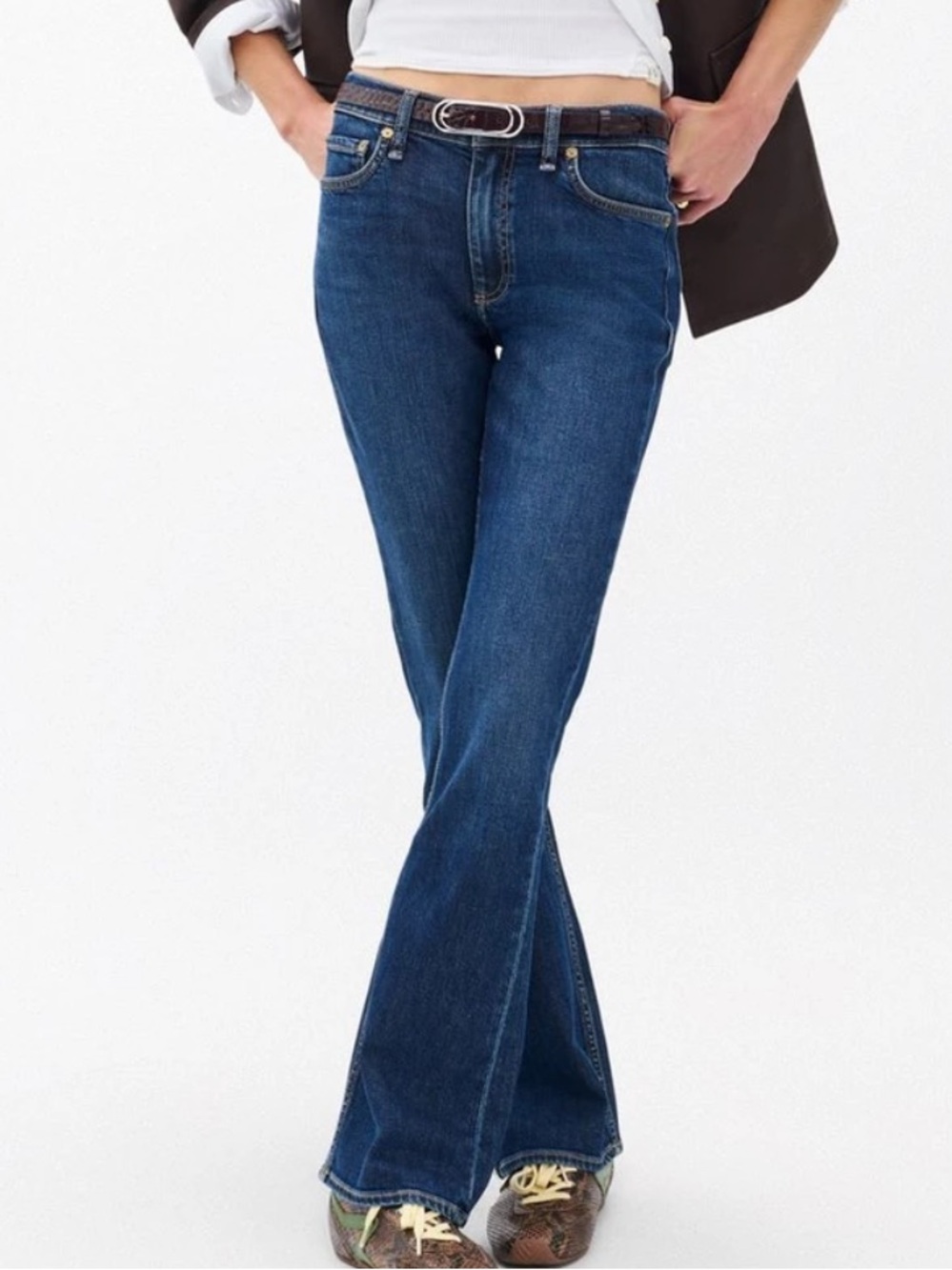 Rag & Bone 27 Jeans The Peyton Mid-Rise Bootcut Vintage Stretch in Rhinebeck NWT